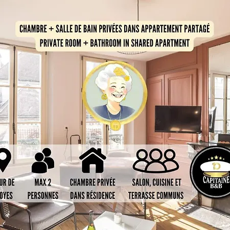 Chez Suzanne 2 - Privee Dans Maison De - Confort - Hypercentre شقة *